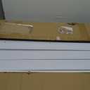 Wire Shelf Covers for Pantry, Premium Engineered Wood Shelf Covers for Wire Shelving, Wire Rack Covers for Closet, Laundry Room, Easy Assembly, White (5pcs, 30" W x 16" D), Pending Patent