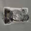 Christmas Snow Globe Lantern Water Glittering Snowman Scene with Music & Timer, USB Lined/Battery Operated Lighted Water Lantern for Christmas Festival Decoration Gifts