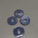 Vesici 100 Pieces Candle Drip Protector Bobeches Clear Candle Rings for Candlestick Holders Round Plastic Wax Catchers for Wax Protectors Church Service Wedding Party Home