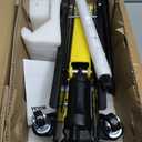 VEVOR 2.5 Ton Low Profile, Heavy-Duty Steel Racing Floor Jack with Single Piston Lift Pump, Lifting Range 3.35"-14.96"