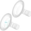 21mm Shields&Cushions Compatible with Medela Breast Pump- PersonalFit, Freestyle, Harmony, Maxi, Flex Lansinoh Pump-SignaturePro SmartPump Manual Replace Medela Parts Accessories Flanges