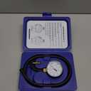 MEASUREMAN Natural Gas or LP Gas Manifold Pressure Test Kit, 0-35 "W.C., 1/4" NPT, 40" Length Hose