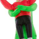 Morph Kids Red Inflatable Alien Costume, Blow Up Alien Outfit, Boys Halloween Costume, Halloween Costumes for Kids