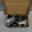 Hibbent Pull Down Spray Head for Kitchen Faucet, NSF/ANSI/CAN 61 & CUPC Certified 3-Function Spray Nozzle, 15 Adapters, Sink Faucet Head Replacement Compatible with Moen, Delta, Kohler, Brushed Nickel