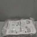 2-Tier Lazy Susan Turntable Organizer for Cabinet/Countertop/Pantry/Bathroom/Coffee Bar, 12.8''Lazy Susan 360Rotating Storage, Max Weight The Top Holds Up to 26lb (1Pack)