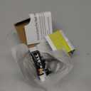 YDmeet Shower Head Holder, Adjustable Handheld Brass Shower Head Bracket, Wall Mount Holder, Drill Free Glue Installation (Polished Chrome)