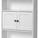 Zenna Home Bathroom Storage Wall Cabinet, Wooden Wall Mounted Storage Organizer, Ideal Medicine Cabinet or Over The Toilet Storage, White, 21.5 inches x 29 inches x 6.88 inches