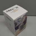 JefDiee Inflatable Foot Rest Pillow, Kids Airplane Bed, Adjustable 3 Layers Height Leg Rest Pillow, Airplane Travel Essentials Great for Office, Home, Trains, Cars (Grey)