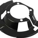 cciyu 5015128AA Brake Dust Shield Front Right Fit for Dodge for Ram 2500 2000-2002,for Dodge for Ram 3500 2000-2002, Black Brake Backing Plate 1PC