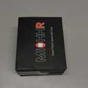 MioHHR Stainless Steel Band and Case Compatible with Apple Watch Band 45mm, Men Metal Protective Bumper Cover for iWatch Series 9/8/7, Black