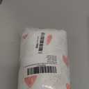 Yoofoss Baby Crib Sheets for Boys Girls, Fitted Crib Sheet 2 Pack for Standard Crib and Toddler Mattress, Super Soft Microfiber Baby Sheet 28x52x8in Pink+Love