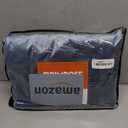 PRIMROSE Velvet Curtains 90 inch Long for Living Room,Set of 2 Panels Stone Grayish Blue Blackout Rod Pocket Back Tab Window Treatment Room Darkening Heavy Decorative Curtains Drapes for Bedroom