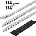 Dr.Roc 3 x 19.5 inch Staight and Curved Tire Irons Tire Levers TR413 Valve Stem Set Tire Tool Motorcycle Dirt Bike Lawn Mower ATV Tire Changing Tool for Tire Charger Machine