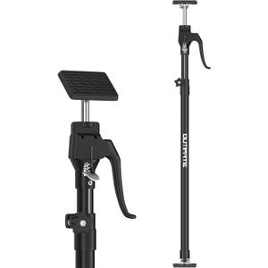 Third Hand Support Pole Heavy Duty, Cabinet Jacks for Installing Cabinets with 154 LBS Capacity and Expand from 49-1/5 to 114-1/5 in, 1-PC