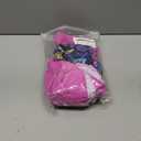 Idgreatim Girls Swimsuit Rash Guard Set Long Sleeve Two Piece Bathing Suit 5-6 Years (Purple)