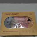 Momcozy Muslin Swaddle Blankets for Baby Boys and Girls, 4-Pack Breathable and Skin-Friendly Receiving Blanket Wrap, Baby Essentials, Registry & Gift, 47 x 47 inches (Brown)