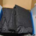 Bulldogology SUV Cargo Liner for Dogs 55"x82" Heavy Duty Complete Pet Trunk Cargo Cover Area - Trunk Cover Car Protector for Dogs Waterproof Nonslip Mat - Dog Cargo Liner SUVs Vans Cars (Large, Black)