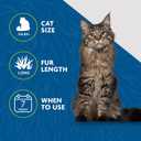 FURminator deShedding Tool For Medium/Large Cats, Long Hair, Removes Loose Hair From Shedding