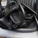 Sweetcrispy Home Office Desk Chair, High-Back Mesh with Adjustable Headrest, Flip-up Armrest Comfortable Lumbar Support, Comfy Arms for Bedroom,Study,Student