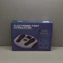 Professional Foot Massager for Neuropathy, Foot Circulation Stimulator with Magnetic Storage, EMS & TENS & EPT & NMES+ 4-in-1 Therapies, Effective Foot Pain Relief