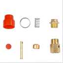 Air Compressor Pressure Relief Valve 120 Psi Set Pressure, 1/4" NPT External Thread Air Compressor Safety Valve Safety Relief Valve, Pressure Outlet. Pop-Up Valve