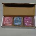 Chridark Ice Cube Fidget Toy for All Ages: 3 Pcs Sensory Squishy Fidget Toys, Square Stress Balls, Classroom Prizes, Anxiety Relief Stress Cube Gift for Kids Teens Adults