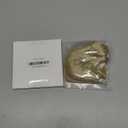 IOVOIMMSL 2 Piece Braid Wig Hair Piece Wavy Curly Scrunchies Synthetic Chignon Ponytail Hair Extensions Thick Updo Hairpieces for Women (Ash Blonde)