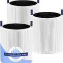 3 Pack 511 Replacement Filter Compatible with Blueair Blue Pure 511 Air Purifier, True HEPA Filter Particle and High-Efficiency Activated Carbon Filter for Home Large Room