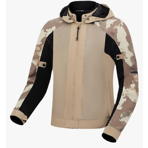 Motorcycle Jacket Mesh Ventilated Jacket Moto Motocross Racing Protective Jackets Anti-Drop Motorcycle Equipment (EU - M, CH - L)