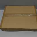 Obstal 2 Pack 8FT RedTable Cloths for Standard Folding Tables - Water Resistant Washable Fabric Polyester Rectangle Table Cover Protector for Wedding, Banquet and Trade Shows, 96L x 30W Inches