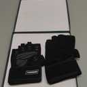 Trideer Workout Gloves for Men, Weight Lifting Gloves with Wrist Wrap Support, Full Palm Protection & Extra Grips for Weightlifting, Exercise, Cross Training, Fitness, Pull-up (Small)