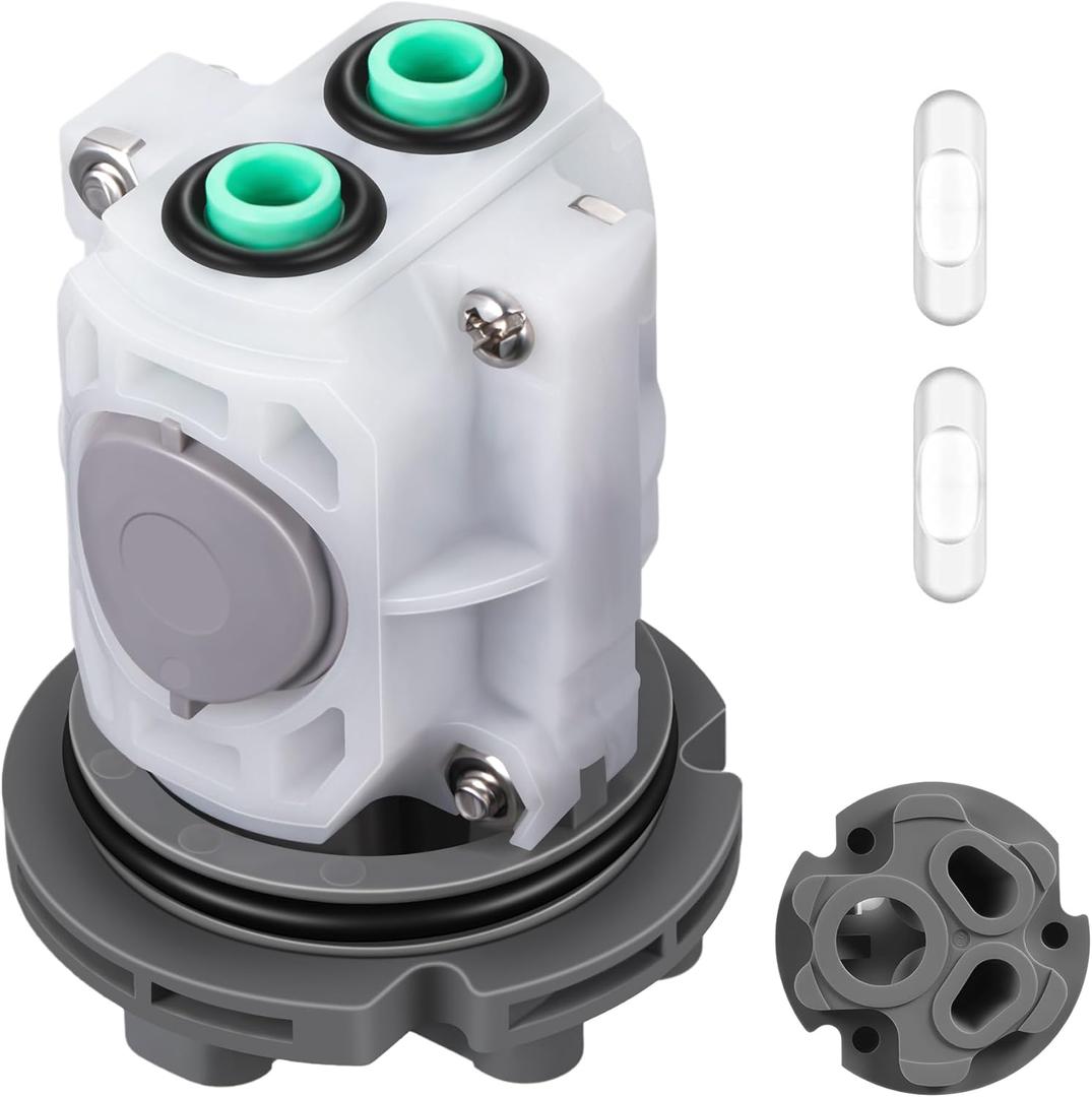 Dreyoo 1 Pack Pressure Balancing Unit Compatible with American Standard M952100-0070a, R110, R120, R115, R125 for Single Control Bath Tub and Shower Faucets Valves