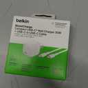 Belkin Compact Charger Block 30W - 1M USB-C to C Cable Included, USB-C PD Super Fast Charging - Samsung Galaxy S25, Apple iPhone 17, Air, Pro, iPad, Nintendo Switch 2, Google Pixel 10, etc. - White
