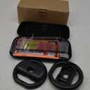 Switch 2 Accessories Bundle for Nintendo, 16-in-1 Game Kit: Carrying Case, Screen Protectors with Alignment Frame, Steering Wheels, Grips for Joycon Controller, Dockable Console Protective Cover Shell (Black (No Controller))