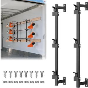 Weed eater Rack for Enclosed Trailer,Landscape Trimmer Racks,Weed Eater Rack&Hanger for Trailers,Trailers Rack for Lawn Equipment,Weed Wacker Holder-Enclosed Trailer Accessories