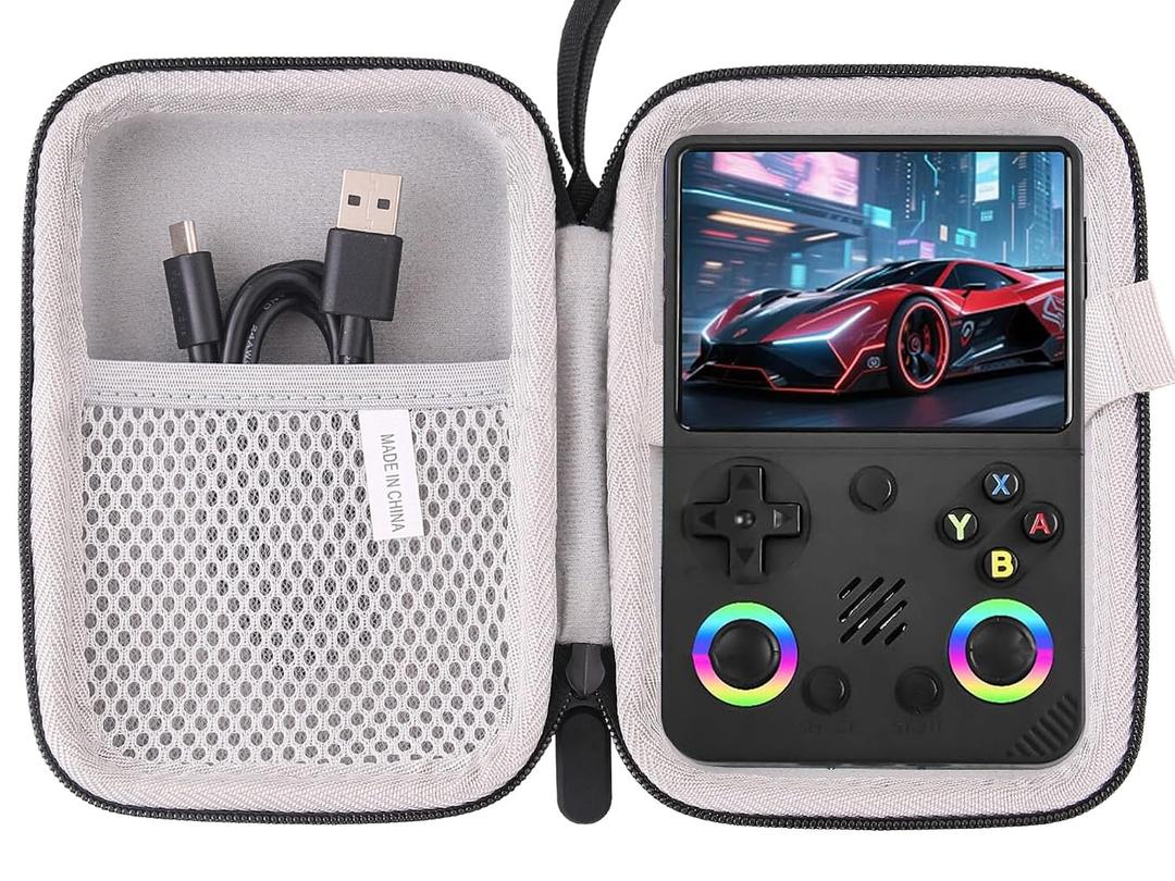 WAIYUCN Hard Carrying Case Compatible with RG36PRO / R36S/R36MAX / R36ULTRA Retro Handheld Game Console Case