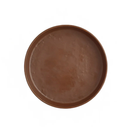 12 Pcs Steelite 7180TM505 6 1/2" Round Melamine Plate, Redwood