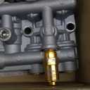 HRepiar 7108366 Pressure Washer Pump Manifold fits for Technologies 510020 and 520006 Axial Cam Pressure Washer Pump Replacement Simpson 7108366 Cleaning Manifold