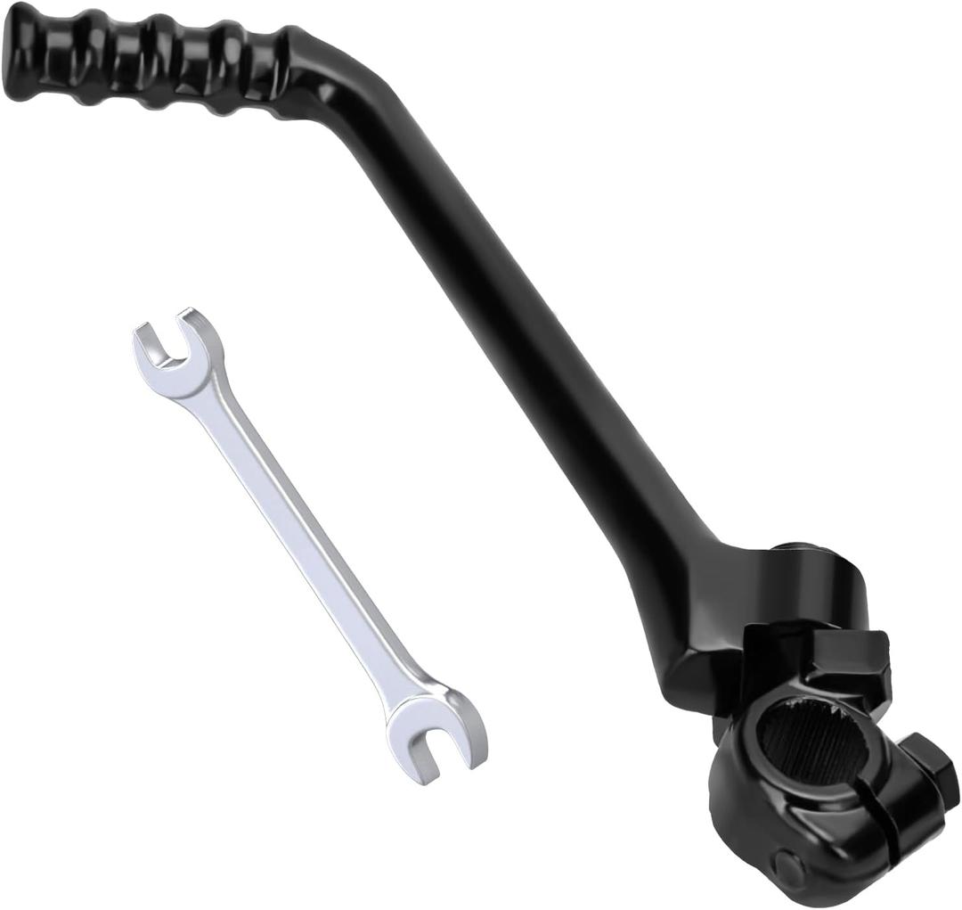 YOXUFA 16mm Kickstart Lever for 125cc 140cc 150cc 160cc 200cc 250cc SSR KX KLX YX CB CG YCF SDG Apollo Coolster TaoTao Kayo Pitster Pro Suzuki DRZ Piranha Thumpstar Lifan Atomik Pit Dirt Bike Parts