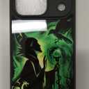 CARLOCA for iPhone 17 Pro Compatible with Magsafe Case for Girl Boy Shockproof Soft Silicone Protection Magnetic Charge Fashion Pattern Green Magic Lady