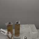 Seealle Nightstand Table Lamps for Bedrooms Set of 2 - Touch Bedside Lamp with USB C+A, 3 Way Dimmable Living Room Lamps for End Tables Set of 2(White&Gold) (Medium(19.6in))