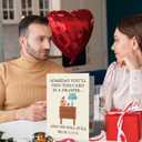 6 x Happy Valentines Day Card for Husband Boyfriend | Romantic Valentines Day Cards Gifts for Him Her (CD-343)