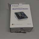 Alcedo Blood Pressure Monitor for Home Use, Automatic Digital BP Machine with Large Cuff for Upper Arm (Black Backlit Screen)