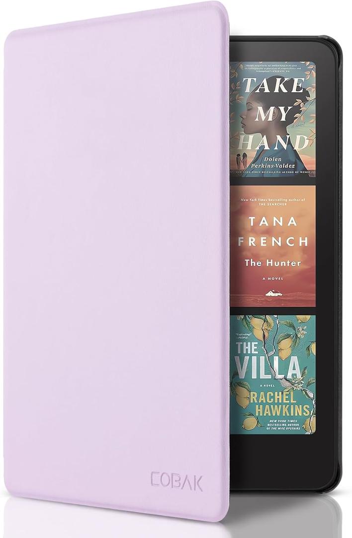 CoBak Case for 7" E-Readers - All New PU Leather Cover with Auto Sleep Wake Feature for E-Readers 2024 Released