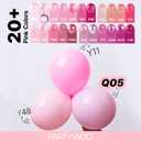 PartyWoo Pink Balloons 140 pcs Different Sizes of 18 12 10 5 Inch Pastel Pink Balloons Arch Kit Garland for Baby Shower Gender Reveal Birthday Bridal Shower Princess Party Decorations Pink-Q05