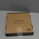 La Crosse Technology WT-3102S Atomic Analog Wall Clock, 10", Silver