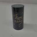 3 x 6 in. Pillar Candle, Black