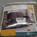 Ruaozz Recliner Sofa Covers Recliner Chair Covers Extra Wide Loveseat Recliner Slipcovers with Pockets Washable Furniture Protector with Elastic Bottom (2 Seater-X Large, Khaki)