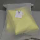 BalsaCircle 60x126-Inch Yellow Rectangle Polyester Tablecloth Table Cover Linens for Wedding Party Events Kitchen Dining