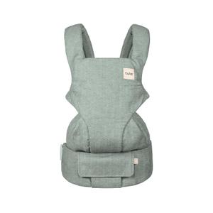 Baby Tula Explore Carriers - Breathable Baby Carrier Newborn to Toddler - Adjustable Toddler Carrier - Multiple Ergonomic Positions Front and Back - Ergonomic Fit for 7-45 lb - Linen, Spruce
